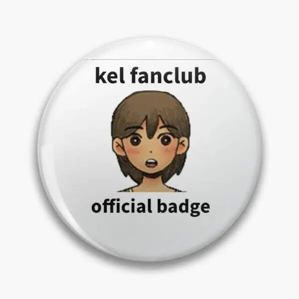Официальный значок Omori Kel Fanclub, мягкая булавка для пуговиц, брошь для влюбленных, модная металлическая креативная булавка на воротник шляпы, забавная Подарочная бижутерия