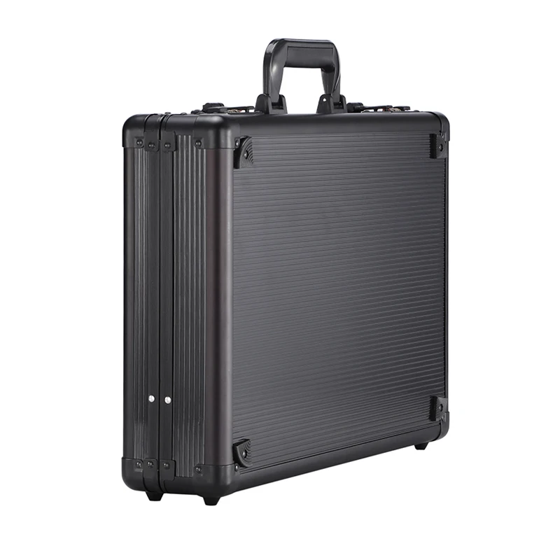 Portable Password Box With Lock Multifunctional Notebook Computer Aluminum Tool Case Household File Storage Suitcase 4