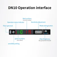 GTRIC Fiber Optic Sensor Amplifier High Precision 10-30V DC 3-wire NPN PNP NA11 Digital Display Optical Photoelectric Switch - Image 5
