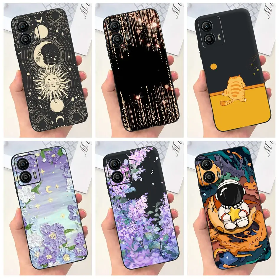 Per Motorola Moto G73 Custodia New Fashion Flower Fundas Custodia Morbida In Silicone Per Moto G53 Xt2335-2 G 53 G 73 Motog73 5G Paraurti