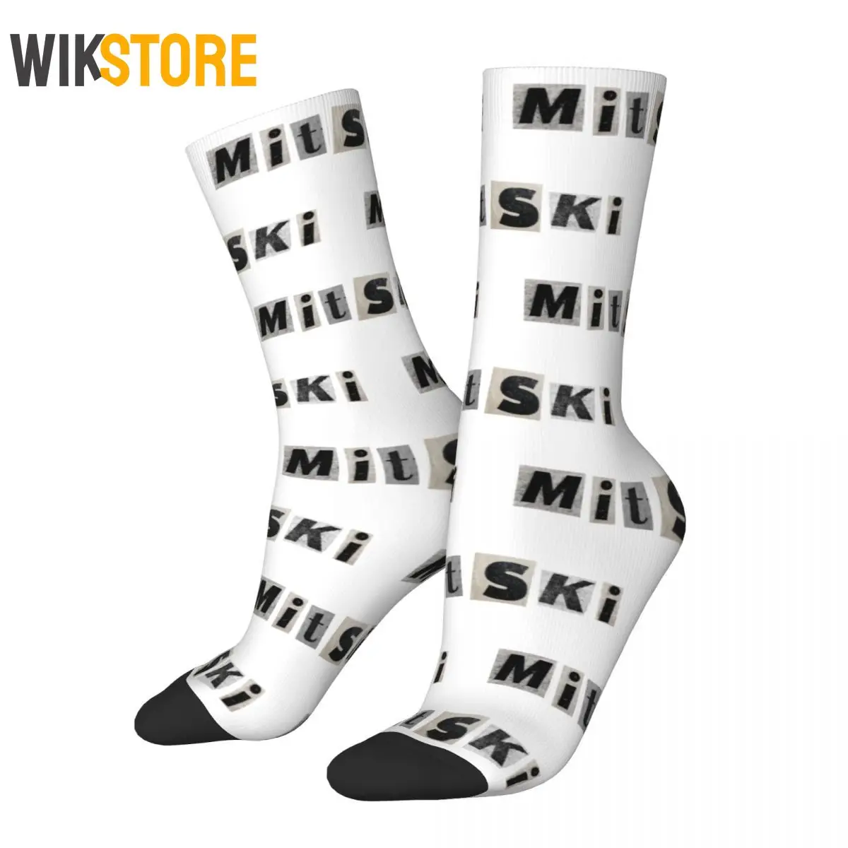 

Autumn Winter Funny Unisex Mitski Socks Sweat Absorbing Soccer Socks