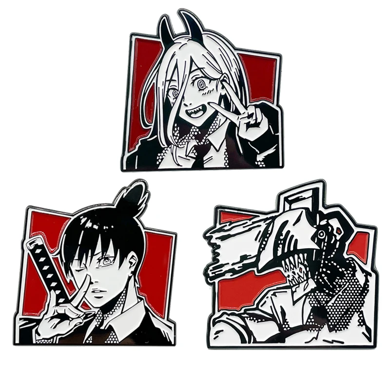 

A2451 Cartoon Badges Enamel Pin Brooch Japanese Anime Lapel Pins for Backpacks Brooches Fashion Jewelry Accessories Gifts