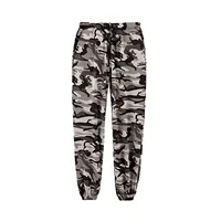 Hip Hop Men Camouflage Pants Summer Thin Casual Outdoor Hiking Trousers Elastic Waist Drawstring Pocket Athletic Running Pants 1