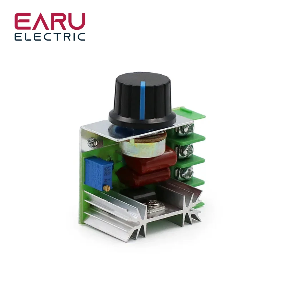 Voltage Regulator AC 220V 2000W SCR Dimming Dimmers Motor Speed Controller Thermostat Electronic Module