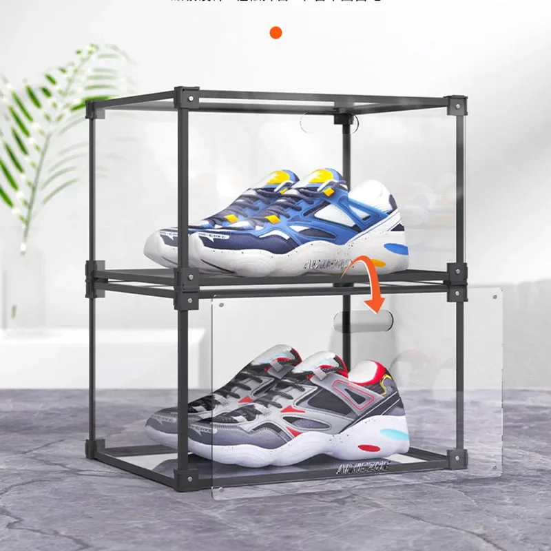 عرض شفاف خزانة خذاء - Image 6