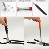 1-5pcs Telescopic Magnetic Pen Metalworking Handy Tool Magnet Capacity for Picking Up Nut Bolt Adjustable Pickup Rod Stick Set 5