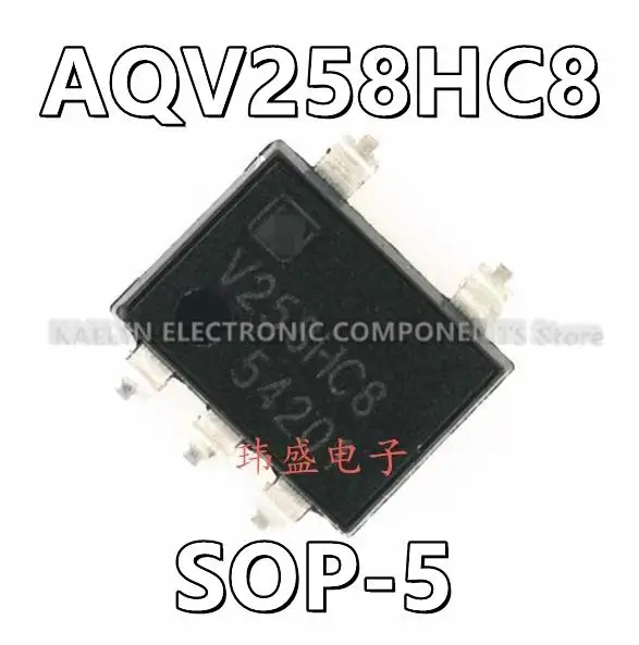 

5 шт./партия, AQV258HC8 AQV258 V258HC8 SOP-5
