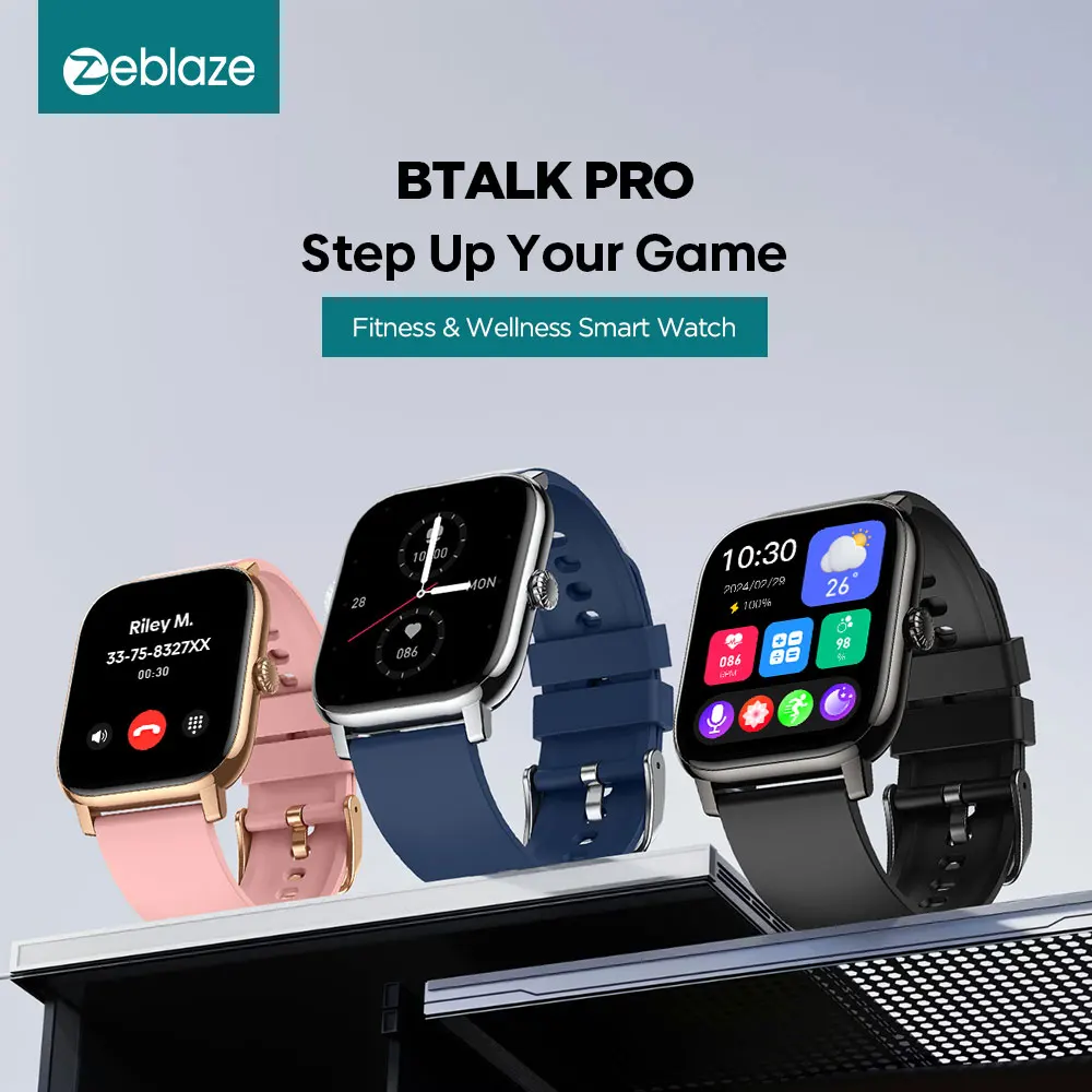รูปสินค้า นาฬิกาอัจฉริยะ Zeblaze Btalk PRO โทรด้วยเสียง สุขภาพครบจบในตัว