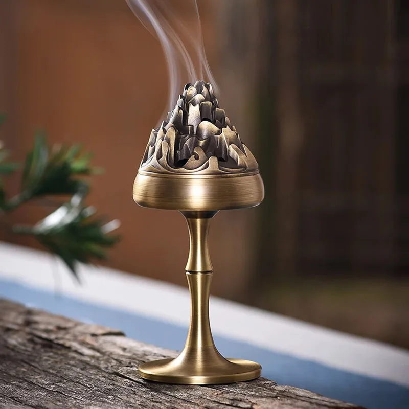 

Lotus Bedroom Incense Burner Aroma King Living Room Incense Holder Sticks Agarwood Humidifier Porta Inciensos Home Fragrance