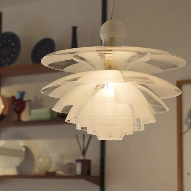 

Classic design nordic chandelier lights Cone creative led pendant lamps bedroom living room decoration hanging lamp indoor light