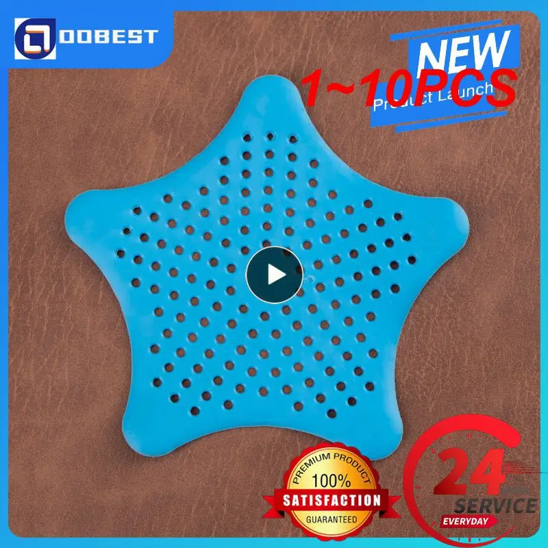 

Цветной пятиконечный фильтр для раковины из пвх, 1 ~ 10 шт.