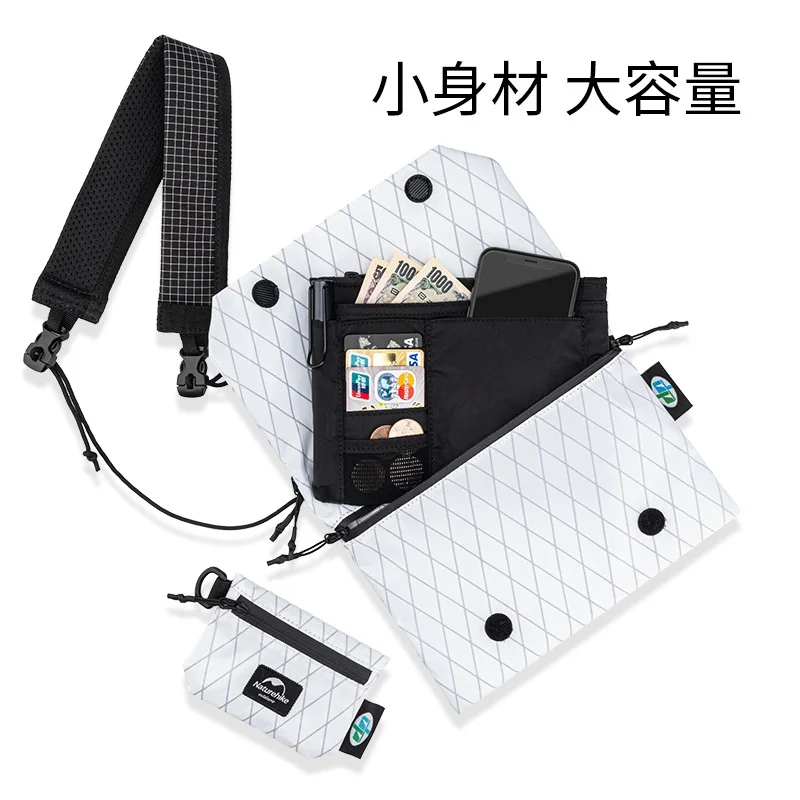 Naturehike Messenger Bag Large Capacity Anti Splash Fashion Leisure Bag Travel Shoulder Commuter Urban Walking