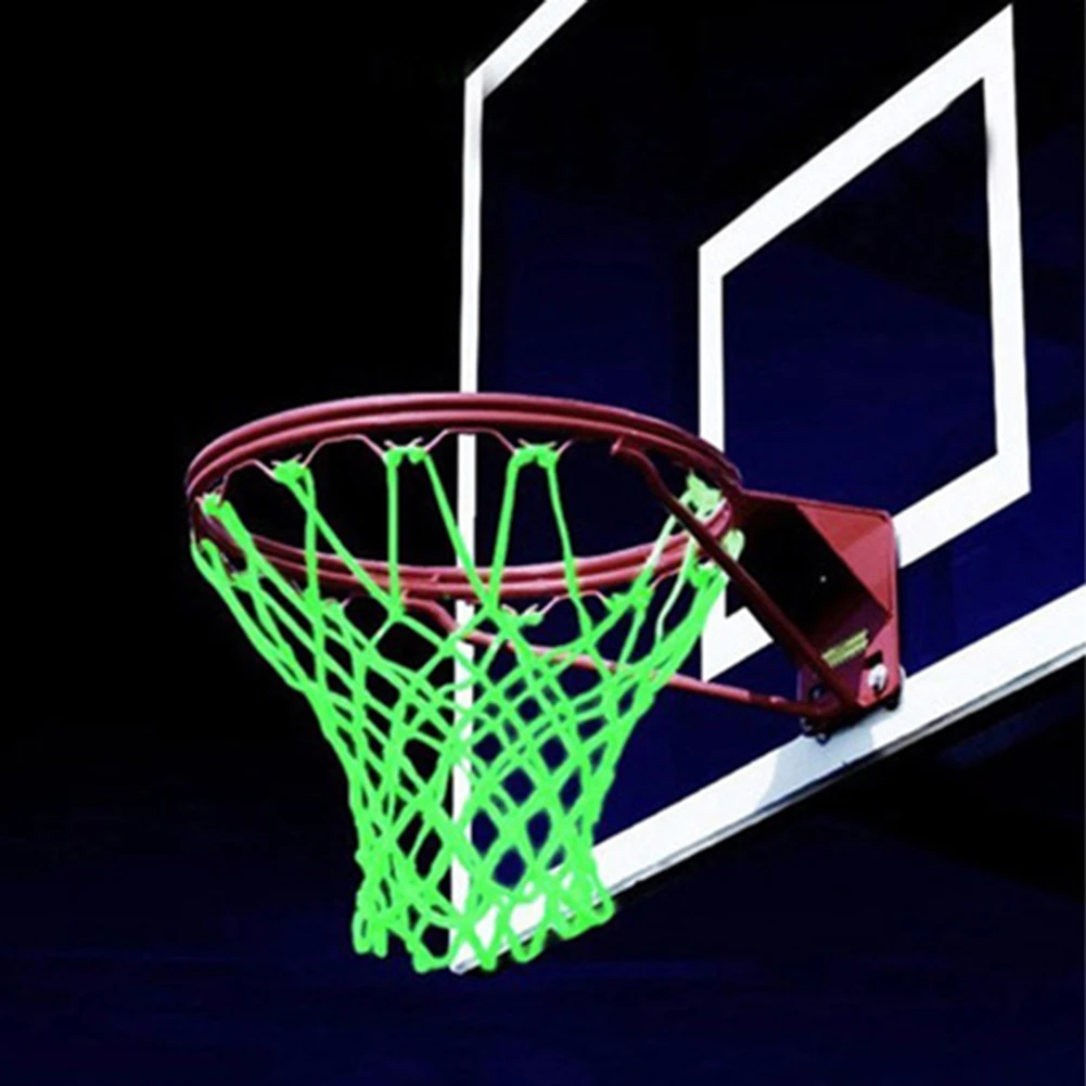 Glow in The Dark Basketball Hoop Net Nylon Replacement Luminous Glowing  Basketball Net Mesh Standard Outdoor Sports Accessories| | - AliExpress
