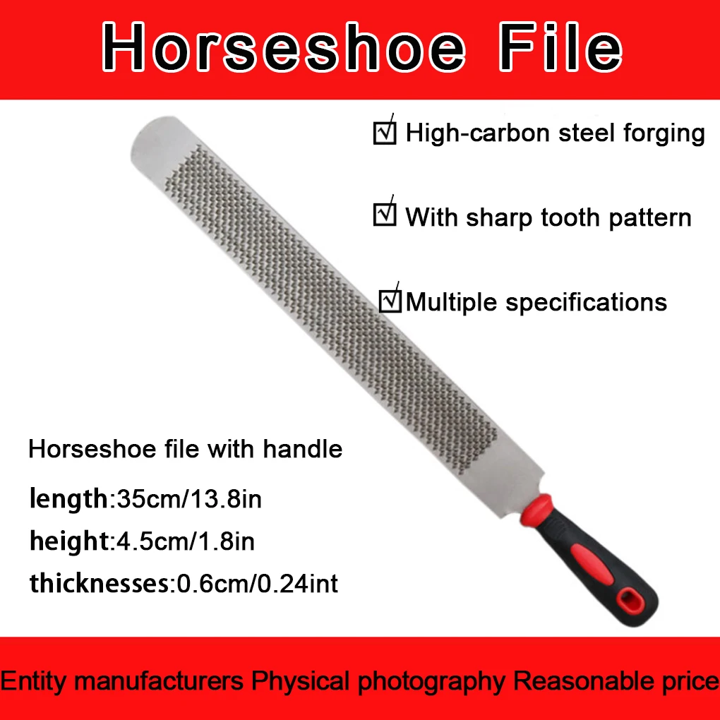 Double-sided Horse Hoof File 6