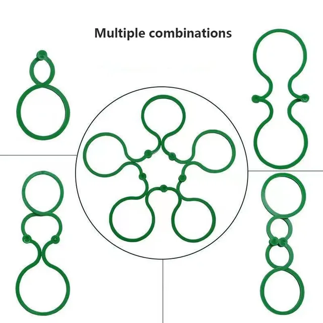 10-100 Százalékos Növényi Klipek Harisnyakötő Növények Paradicsom Klip Újrahasznosítható Kerti Tartó Rill Üvegházhatású Vetés Szőlőszerszámok - Image 4