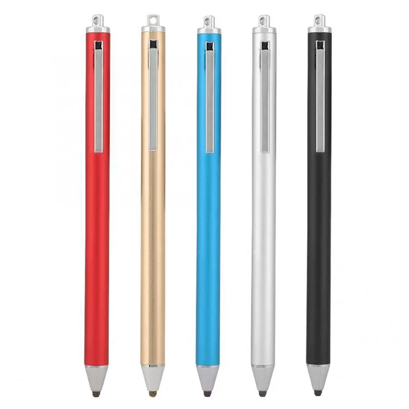 

100pcs Cloth Head Capacitive Touch Screen Stylus Pen For IPad Air Mini for Samsung Xiaomi iPhone Tablet PC Smart Phone Pencil