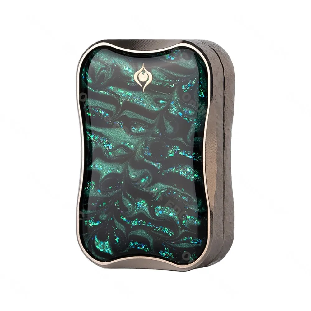 Peacock Aura Sand Slim Pro Unlimited Pushing Slider Fidget Slider