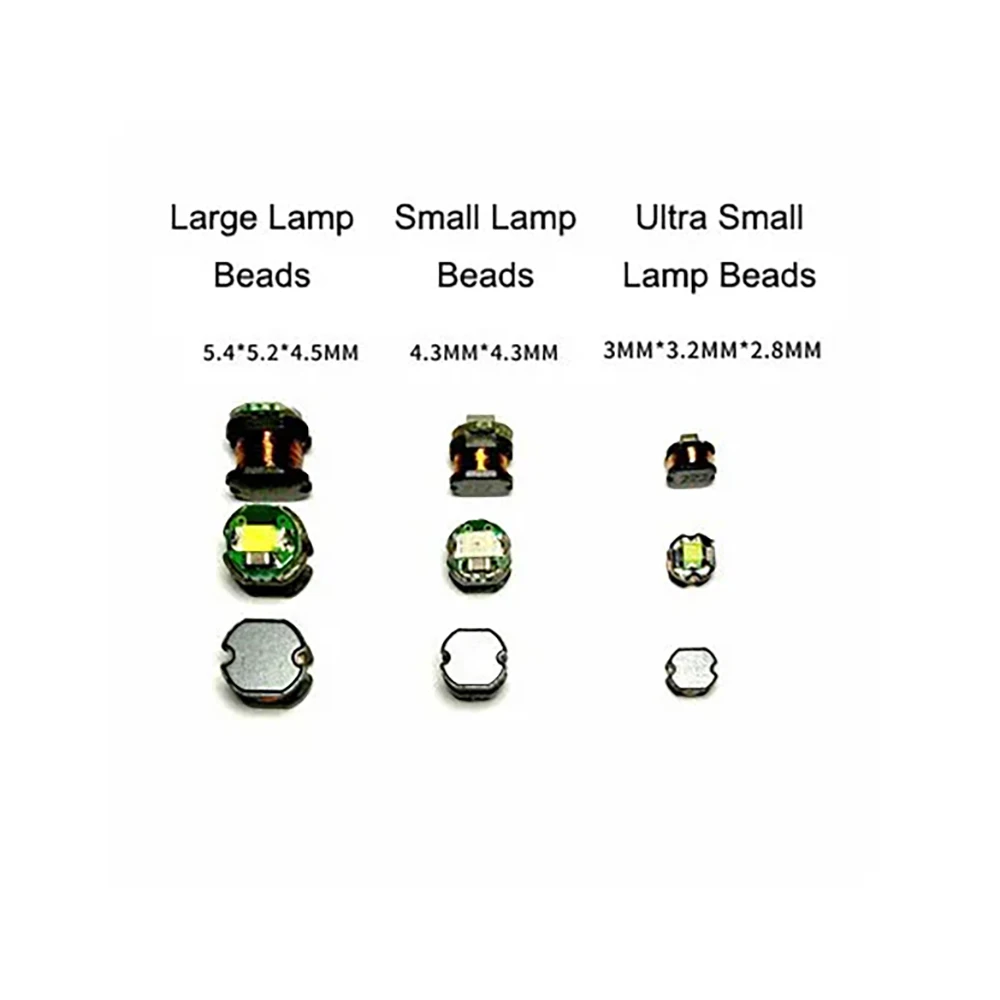5pcs 3/4/5mm drahtloses Netzteil empfangen LED-Lampe Licht zum Laden Spule Induktion Glühbirne DIY dekorative Licht Spielzeug Modell – Detail 4