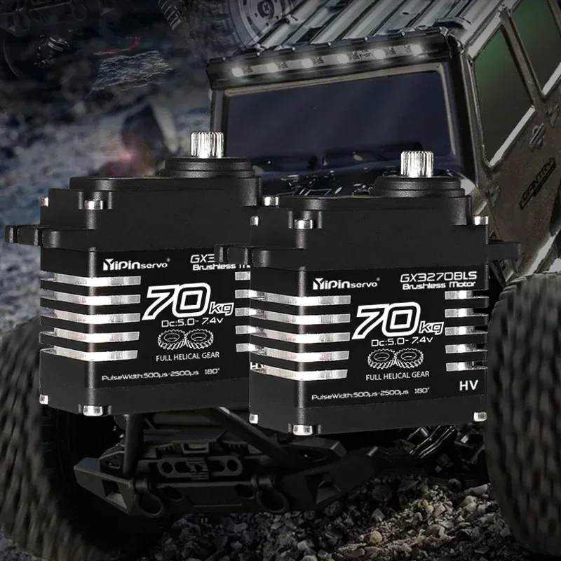 Servo Moteur Sans Balais IP68 à Couple élevé En Métal 70 Kg