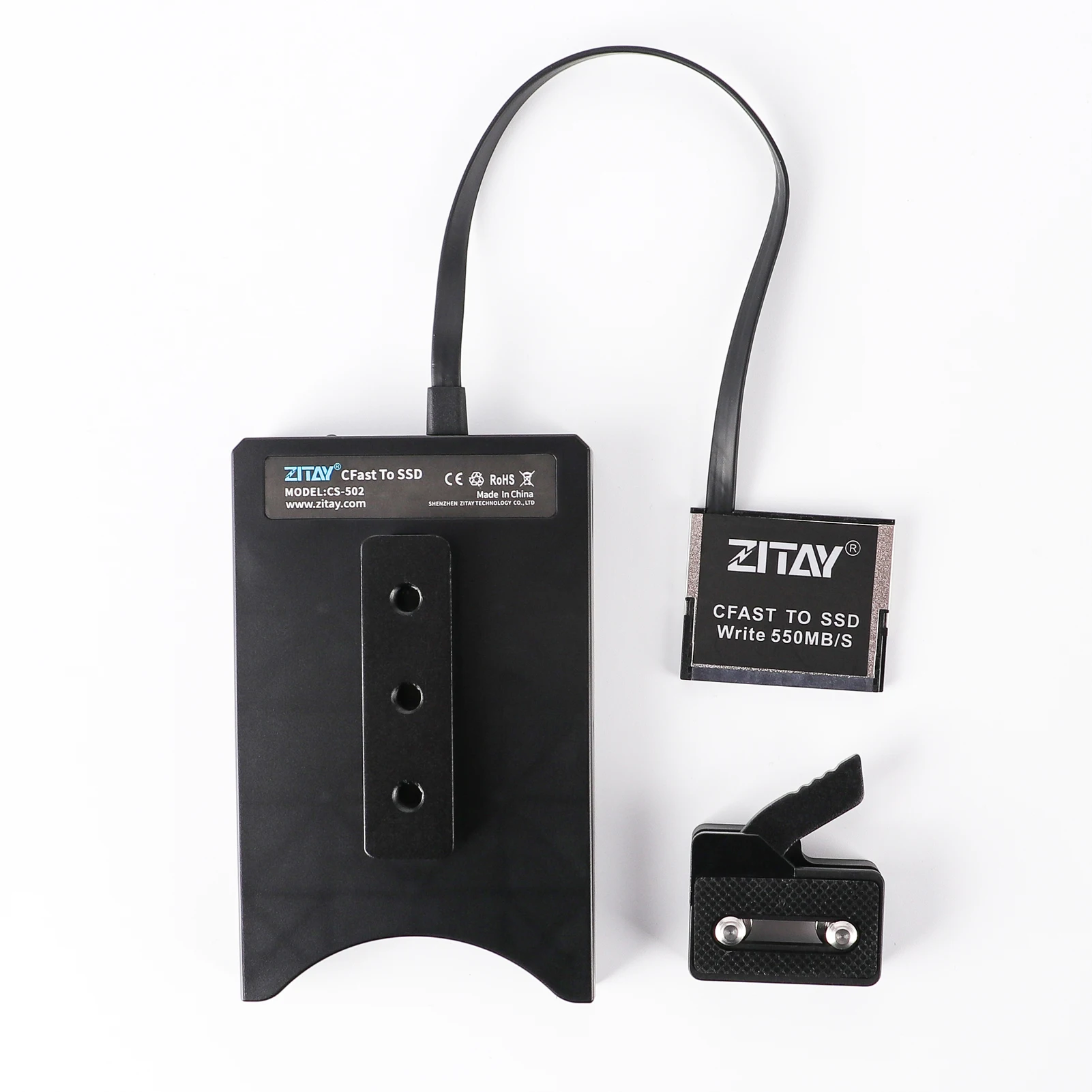 ZITAY 2.5 inch SSD to CFast 2.0 CFast Adapter Converter Cable for