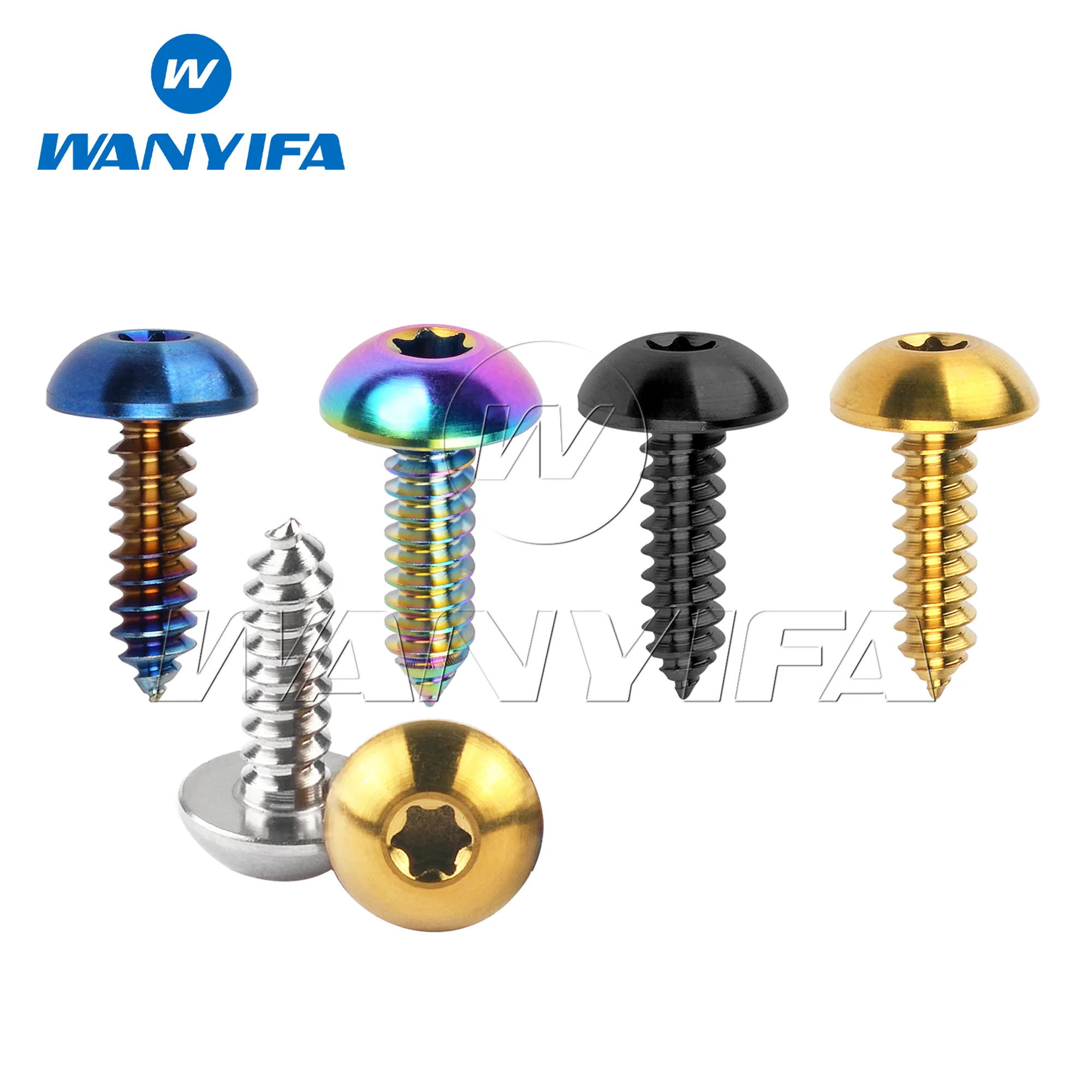 Wanyifa Premium Titanium Alloy Self-Tapping Bolt with Customization Options
