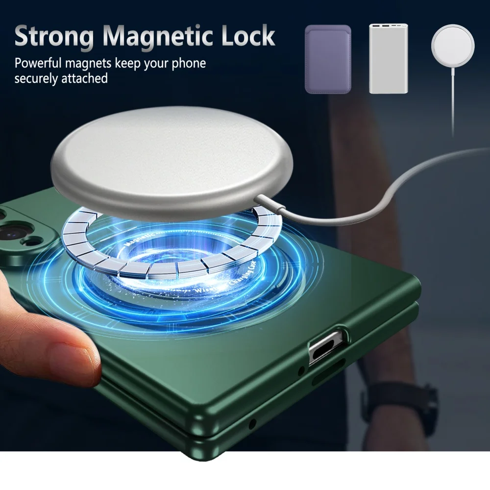 Sleek Aluminum Alloy Phone Case With 360° Rotatable Magnetic Stand