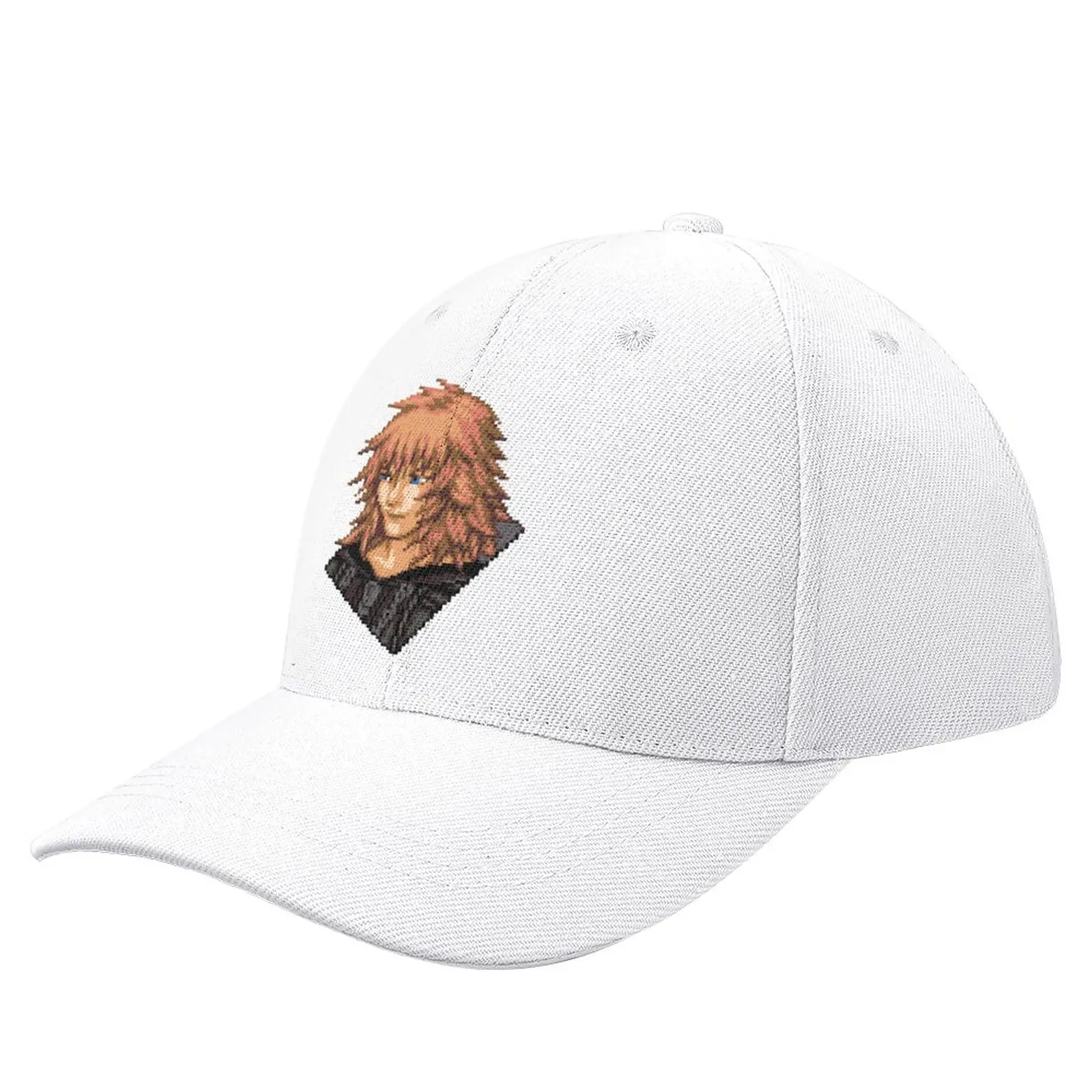 

Organization XIII Marluxia Pixel Art Baseball Cap Fluffy Hat beach hat Trucker Hats Hip Hop Women'S Beach Hat Men'S