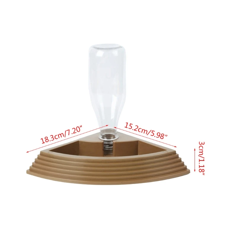 Ciotole Per Rettili JEYORZY A Forma Di Foglia - Set Di 3, Per Cibo E Acqua - Foto 12