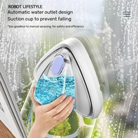 Magnetic Window Cleaner Double Glass Water Anti Pinch Automatic Water Outlet Glass Wiper Adjustable Super Strong Magnet 3mm-35mm 1