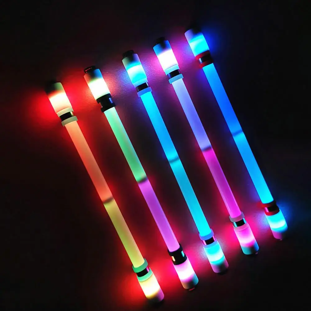 1 set 5pcs Luminous Pen-turning For Beginner Competition Pen Without Refill And Non-writable School Office Supplies |