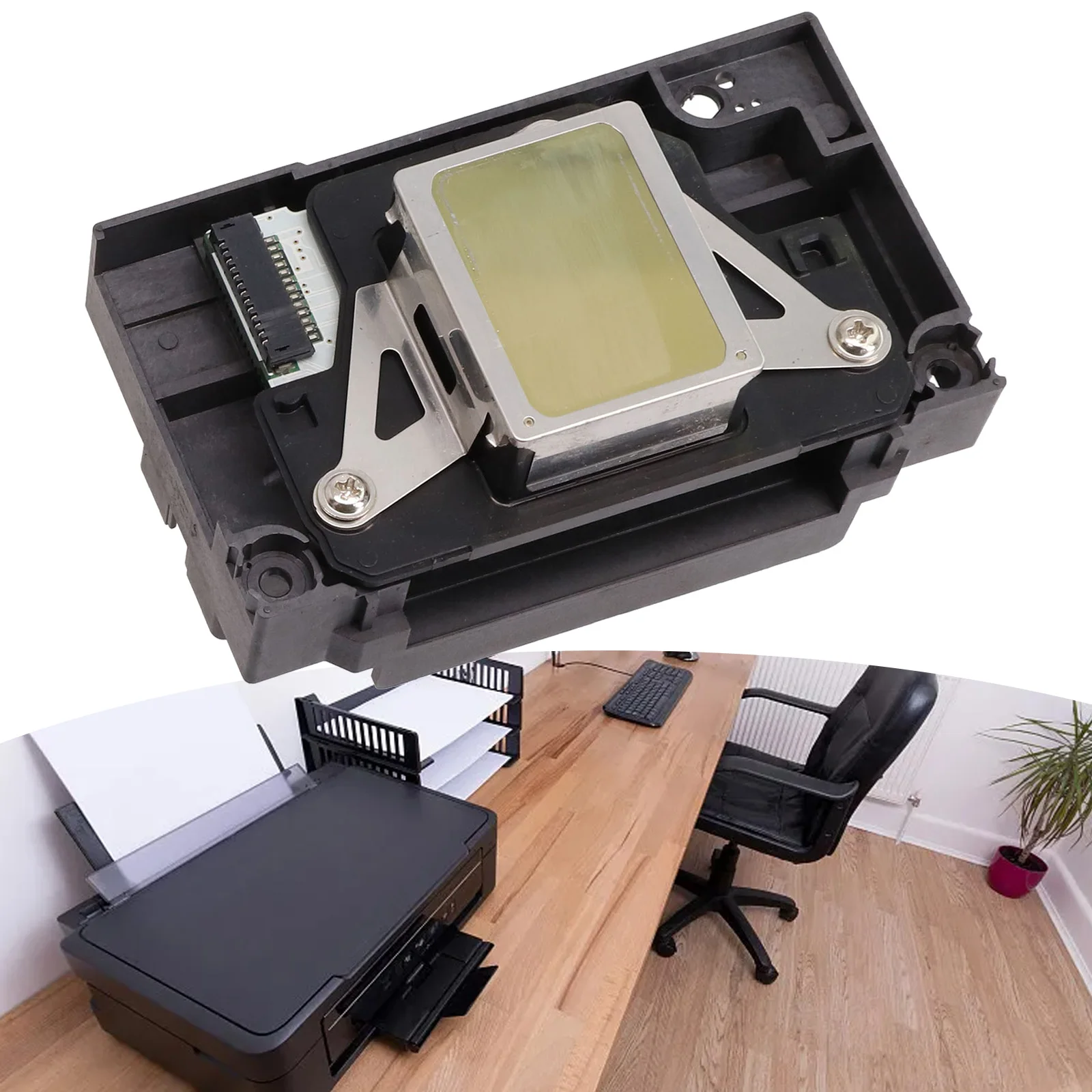 

Цветная печатающая головка, сменная Печатающая головка для R330, L800, L801, L805, R290, R280, T50, TX6, R290, печатающая головка с чипом, прозрачная печать