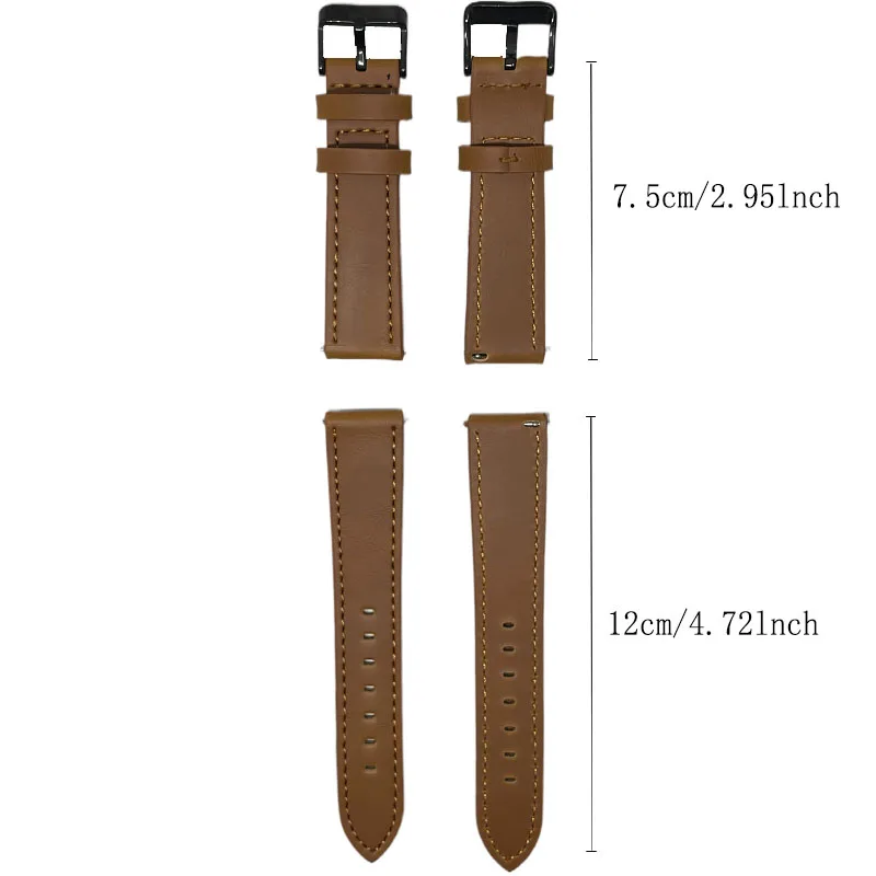 Sleek Black Intelligent Watch Strap with Raw Edge Buckle