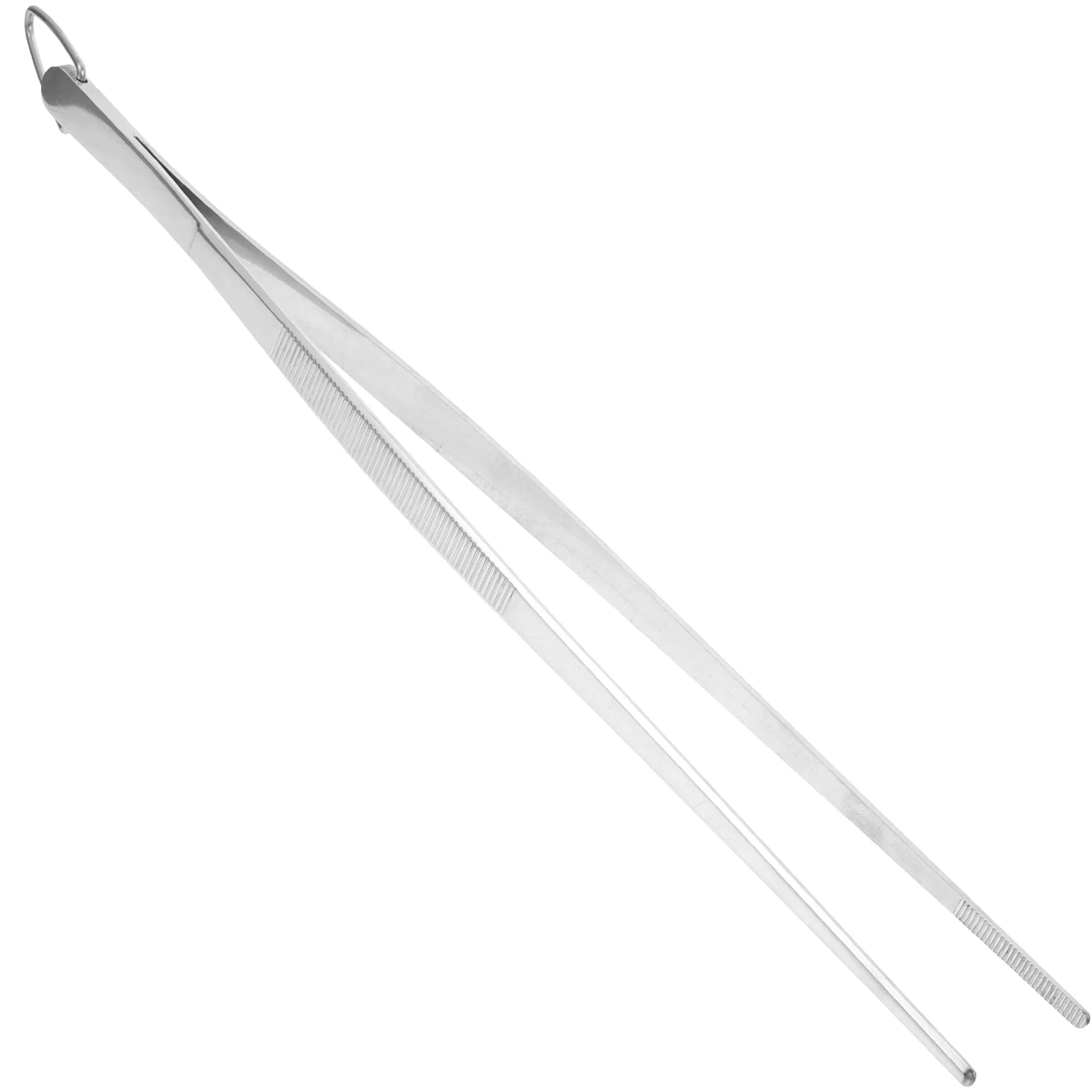 

Stainless Steel BBQ Tweezer Western Food Tong Metal Food Tong Reusable Restaurant Food Tweezer Kitchen Supply Accessory