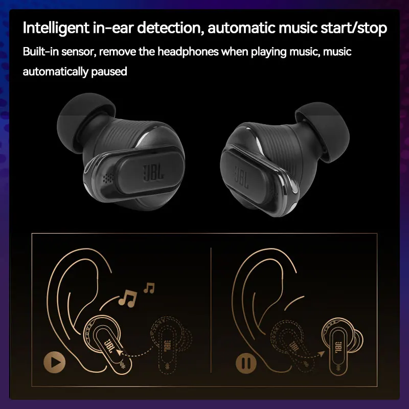 JBL TOUR PRO 2 True Wireless Noise Cancelling Earphones Bluetooth Sport  Earbuds Headphone with Smart LCD Screen Mic Charge Case - AliExpress