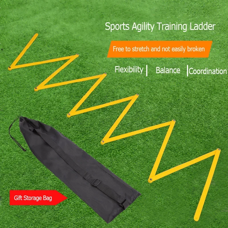 

Sports Agility Ladder Football Adjustable Ladder Soccer Speed Training Ladder Jumping Fitness Body Coordination Training Tools