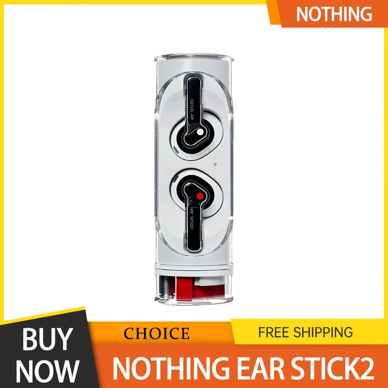 Nothing Ear Stick2 True Wireless Earphone Long Battery Life HiFi Sport Waterproof Lightweight Bluetooth Earbuds Headphone Gifts