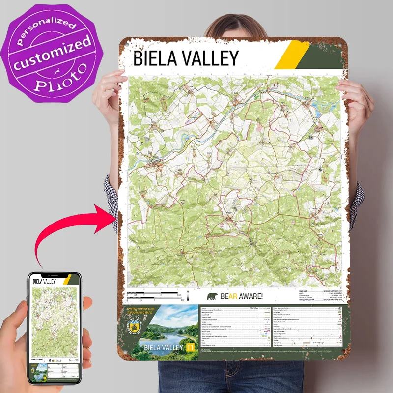 DayZ Livonia: Biela Valley Tinplate 포스터 맞춤형 벽 예술..