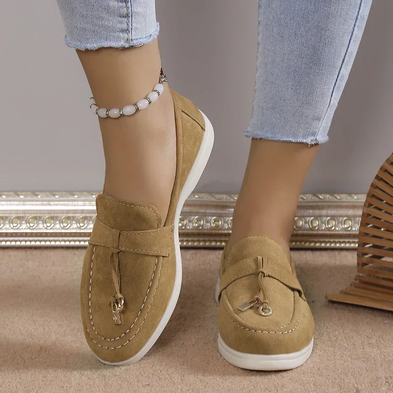 Women Shoes Casual Plus Size 43 Flats Comfortable for Work Breathable Loafers women shoes women flats casual shoes