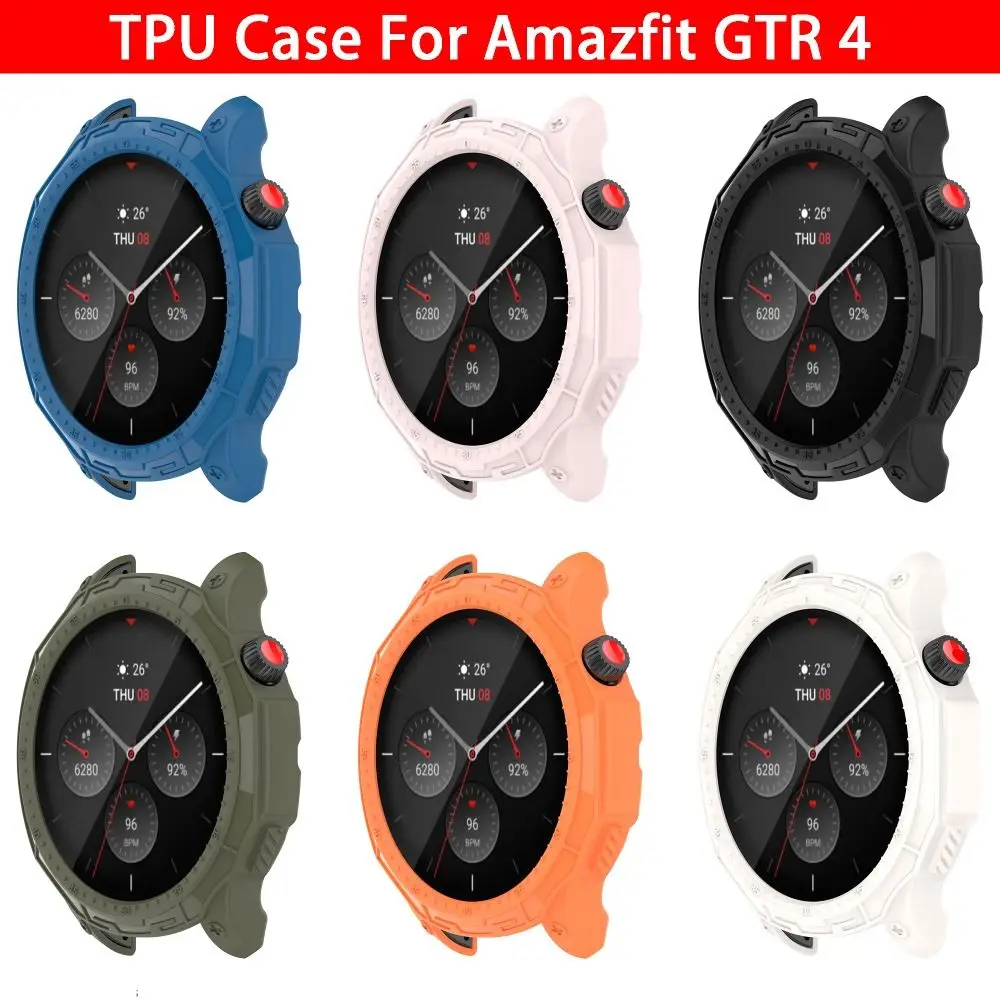 

Watch Protective Case For Amazfit GTR 4 Soft Edge Shell Screen Protector Case Watch Shell Protect Bumper Replacement Cover