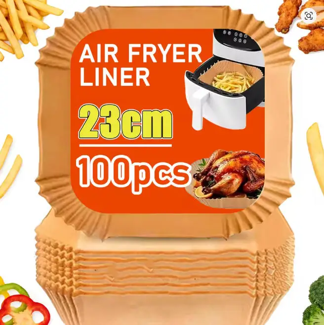 Premium Oil-Proof Disposable Square Baking Paper Liners