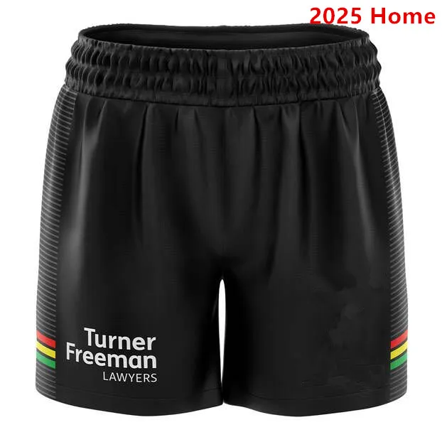Rugby Jersey PENRITH PANTHERS HOME RUGBY JERSEY PANTHERS Men's Long Sleeve Training Shirt SINGLET