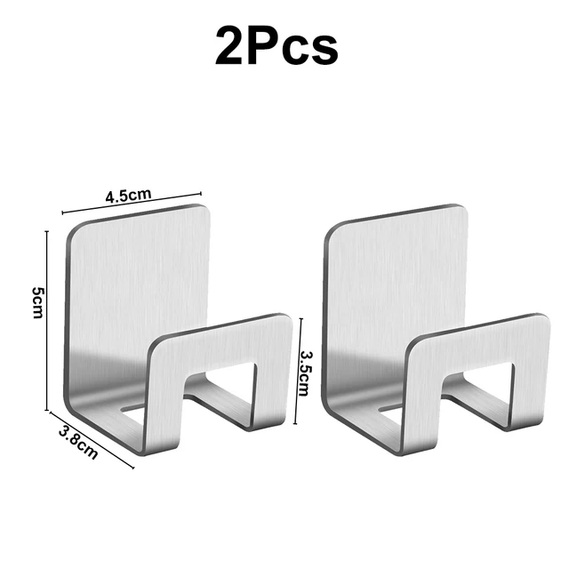 2pcs silver rack