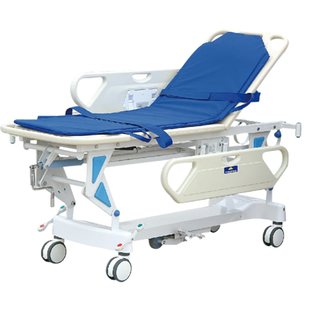 

J103 ABS Transport Stretcher With Wheels Emergency Medical Stretcher