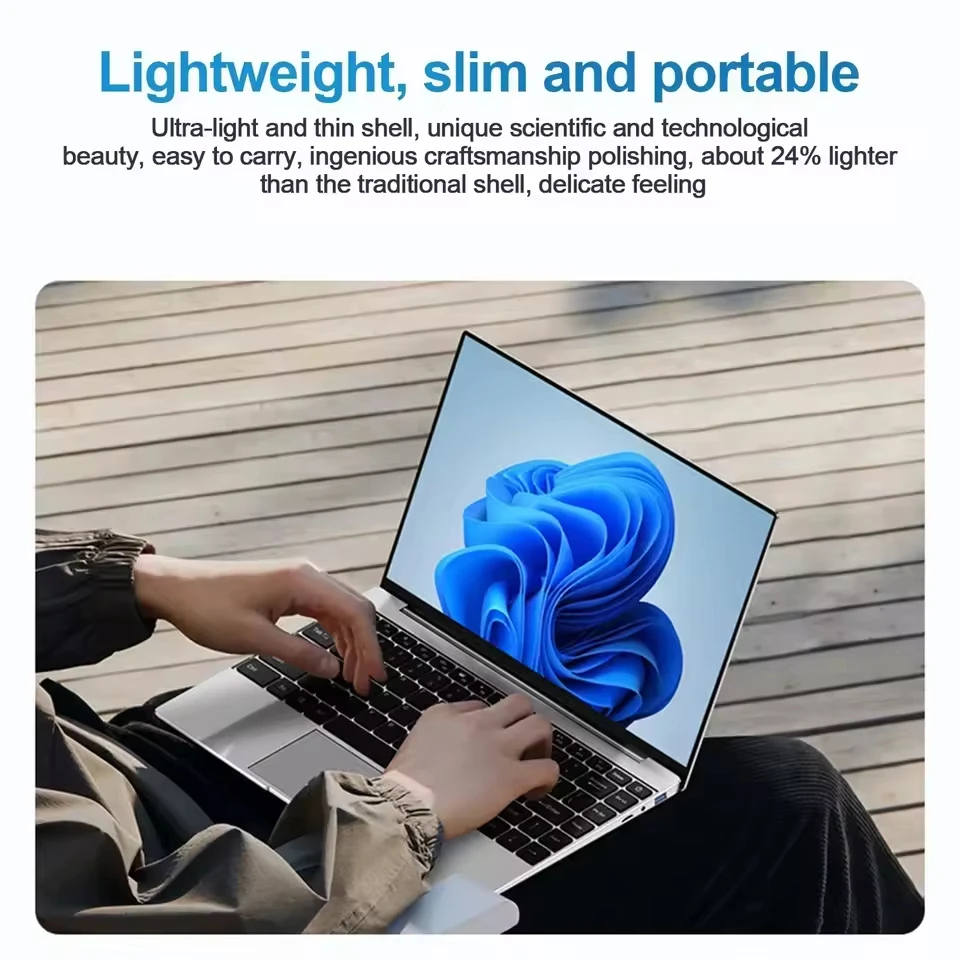 14.1 Inch Intel Core i7 7500U Windows 11 1080P Laptop