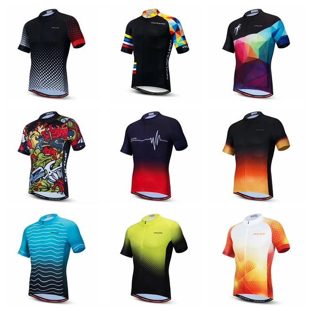 2022 사이클링 저지 남성용, 산악 도로 MTB 셔츠, 여름 자전거 레이싱 라이딩 의류, 유니폼 재킷, 화이트 레드 추천