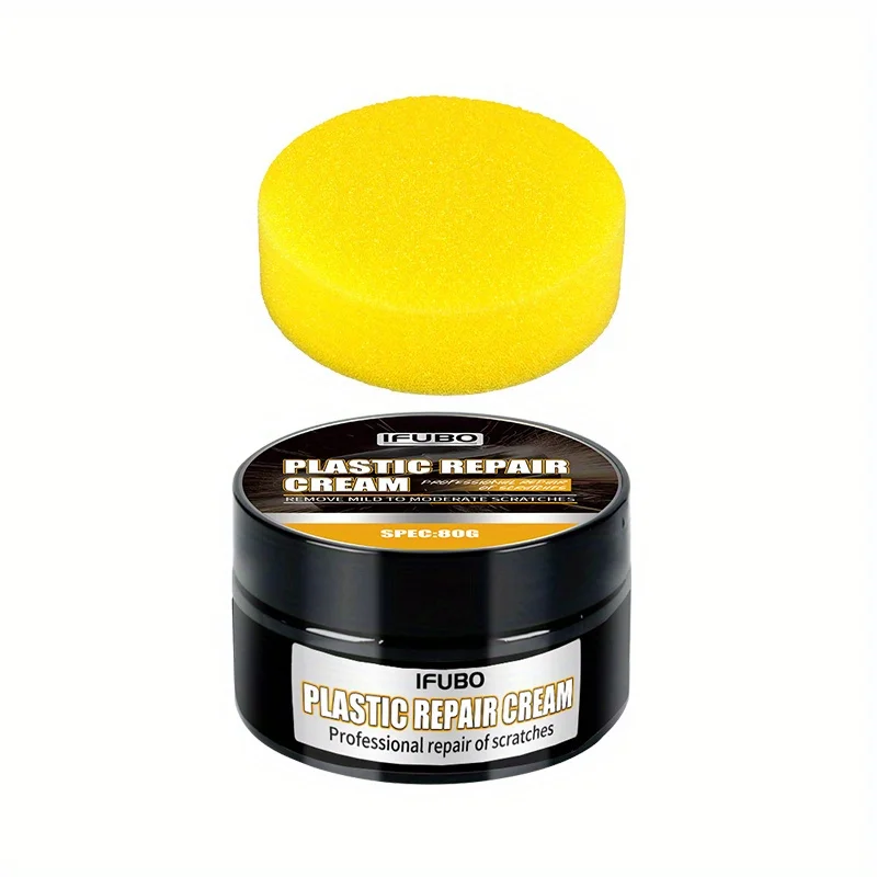 Automotive plastic scratch repair cream interior instrument panel plastic scratch removal cream, plastic and leather maintenance 2