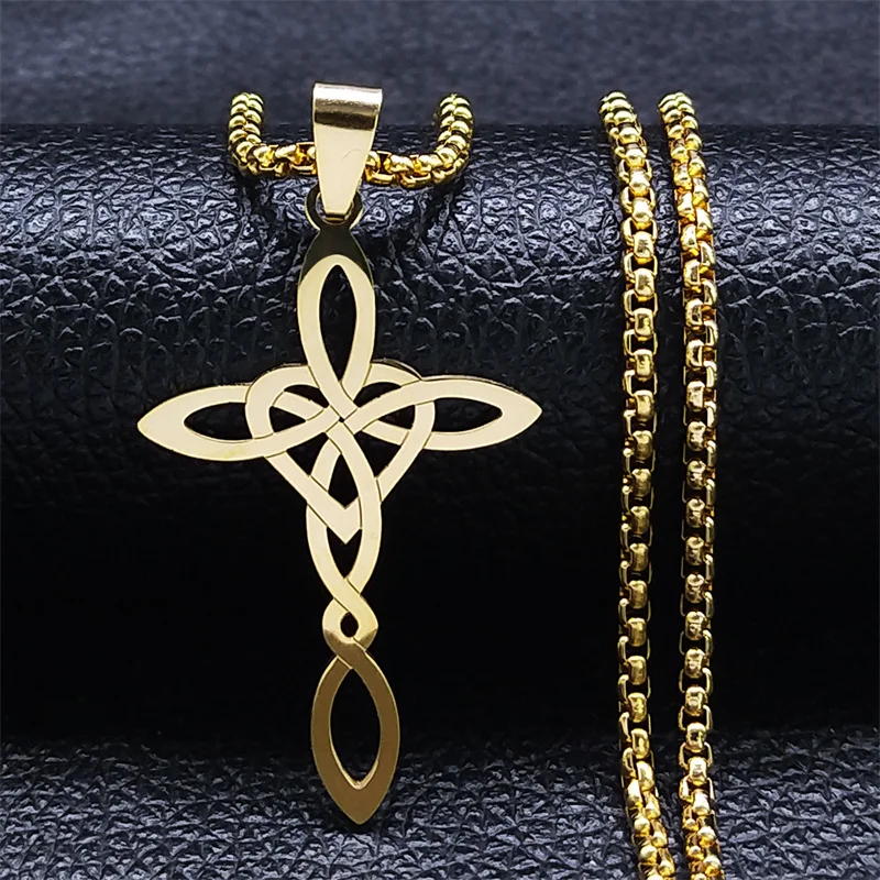 18K Gold Celtic Cross Pendants - Choose Your Color | Celtic Cross Pendant  in 18K Yellow Gold