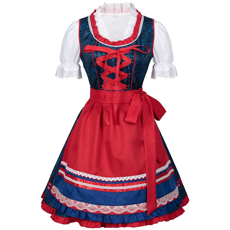 

German Oktoberfest Carnival Beer Girl Beer Skirt Costume