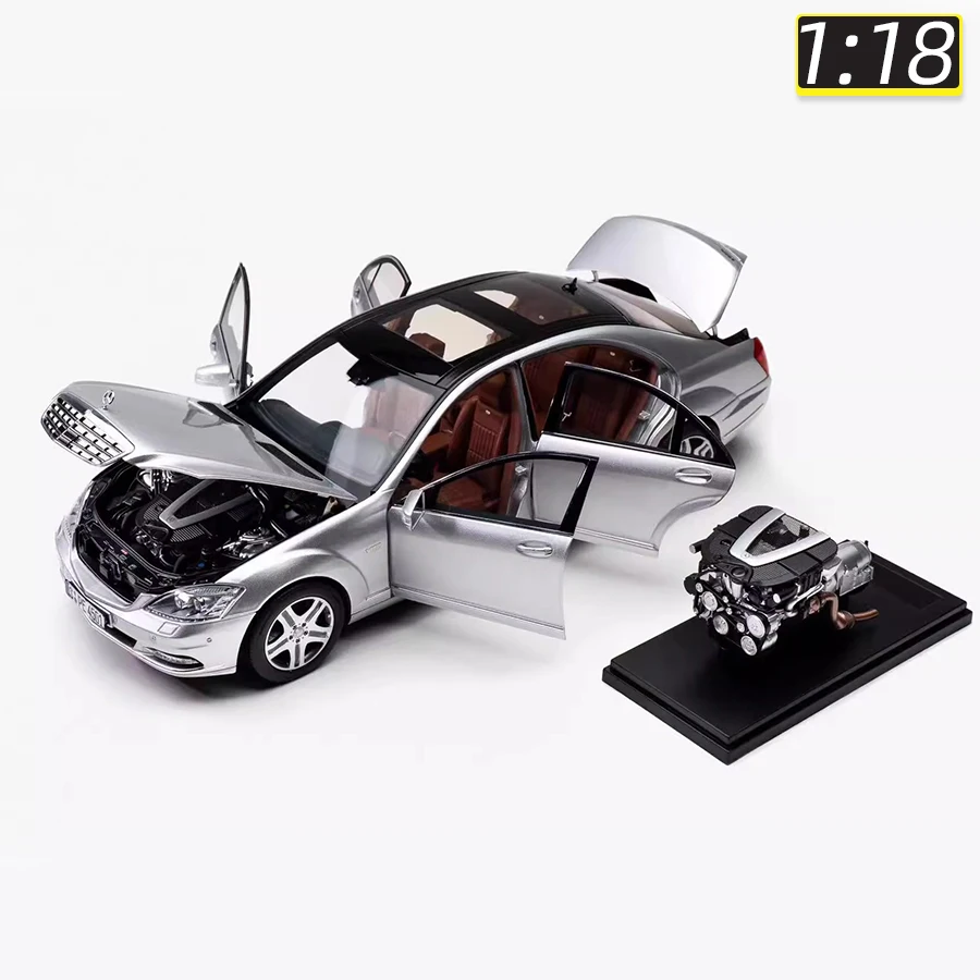 Motorhelix MH marka 1:18 skala S-Class S600L W221 model