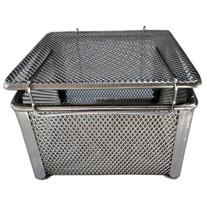 Super fine hole Medical Instruments Sterile cleaning storage Containers Box tray basket wIth locking clips For Ophthalmic Dental
